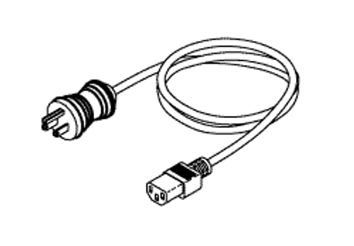 Hospital Grade Power Cord (13a @ 125vac, 18 Ft ) Replacement OEM Part #(OEM Part # Not Available)