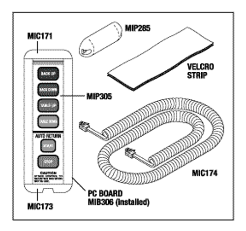 Hand Control Replacement OEM Part #029-0681-00 (Velcro Version) / 002-0409-00 (Clip On Version)