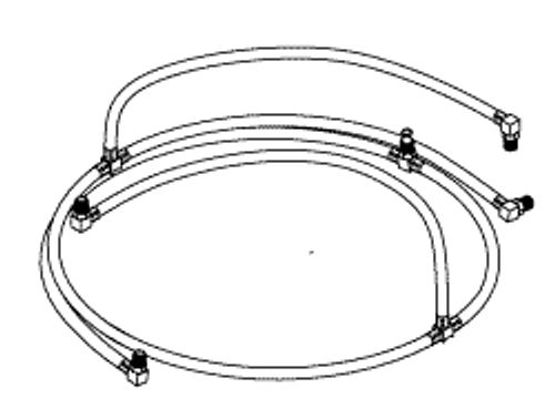 Return Hose Kit Replacement OEM Part #002-0021-00