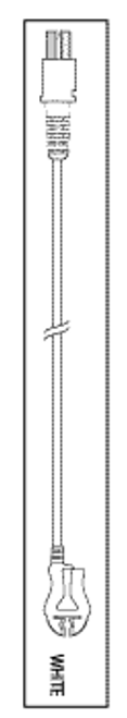 Leadwire White 40" Dual/pinch Replacement OEM Part #(OEM Part # Not Available)