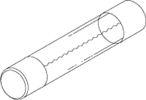 Fuse (1/2a, 250v)   5mm X 20mm   Fast Acting Replacement OEM Part #(OEM Part # Not Available)