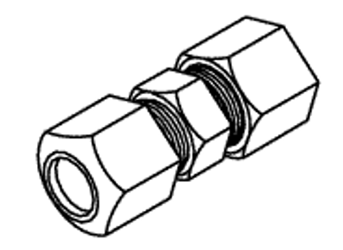 Compression Union (1/4") Replacement OEM Part #(OEM Part # Not Available)