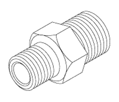 Adaptor (1/8" Mpt X 1/4" Mpt) Replacement OEM Part #(OEM Part # Not Available)