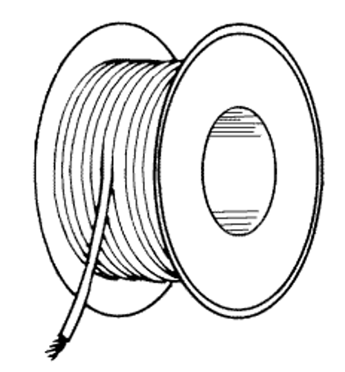 High Temperature Wire (#14 Awg, Yellow) Replacement OEM Part #(OEM Part # Not Available)