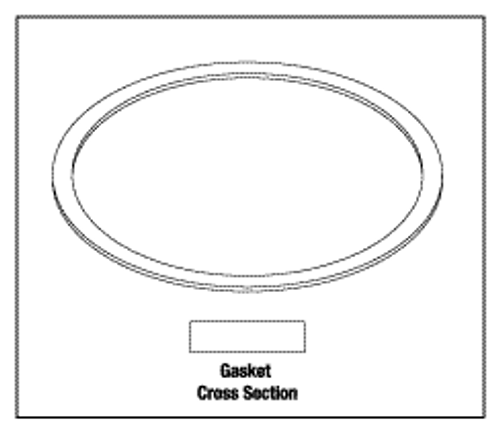 Cas Cover Gasket Replacement OEM Part #54619