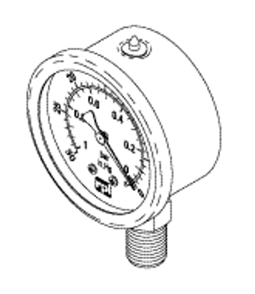 Vacuum Gauge Replacement OEM Part #014-0550-00; 64568188; VPG-100