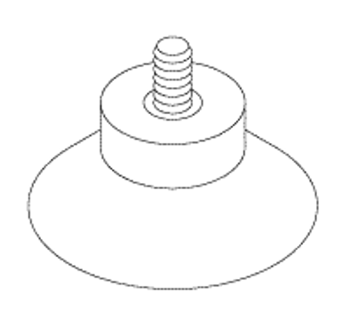 Suction Feet Replacement OEM Part #X01-004288-001