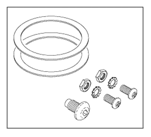 Yoke Pivot Kit Replacement OEM Part #501003 (Screw (M3x5) only)/501004 (External Tooth Washer only)/501005 (Nut only)/501006 (Washer (35-29-0.25) only)/501008 (Yoke Screw only)