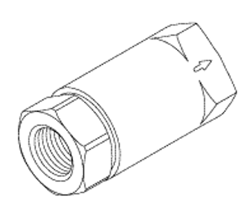 Check Valve (3/8") Replacement OEM Part #19112