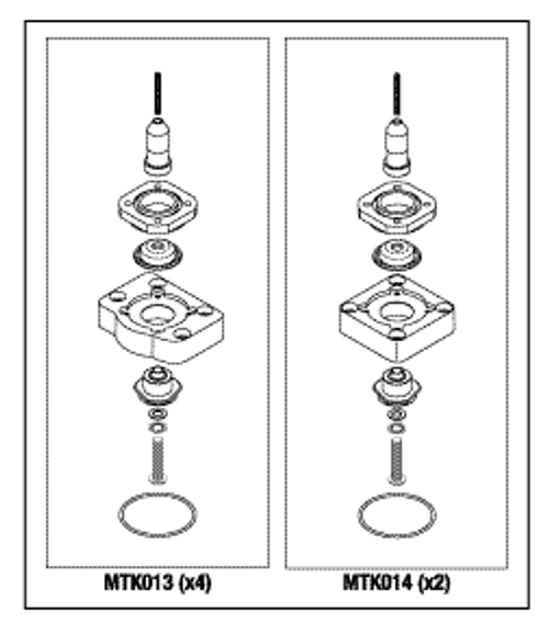 Basin Valve Rebuild Kit Replacement OEM Part #78400-660