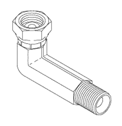 Elbow Fitting (1/8" Mpt X 1/8" Npsf) Replacement OEM Part #014-0260-00