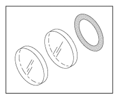 Optical Window Kit Replacement OEM Part #32-51413-0-001 / 22-00537-209