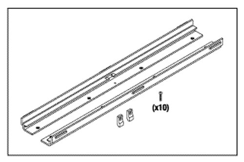 Shelf Support (lower) Replacement OEM Part #33-52419-0-001, 33-52669-0-001 (Shelf Stop, lower)