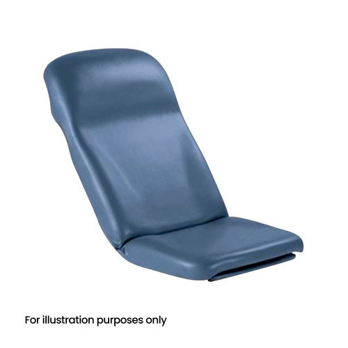 Midmark 622 blue upholstery.
