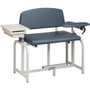 Clinton Lab X Series Bariatric Extra-Tall Draw Chair w/Padded Flip Arm and Drawer (66092B)