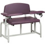 Clinton Lab X Series Bariatric Blood Drawing Chair with Padded Arms (66000B)