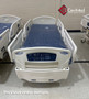 Two refurbished Stryker FL28C in a clinic room with blue mattresses.