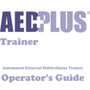 Zoll AED Plus Defibrillator Training Unit Operator's Guide Replacement
