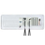 ADC Adstation 5611-36 3.5V Wall Otoscope/Throat Illuminator Diagnostic Set with Wallboard for ADView 2