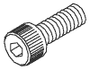 Socket Head Cap Screw; (#6 32 X 3/8 Lg) Replacement OEM Part #001-033-00