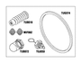 Sterilizer Pm Kit Replacement OEM Part #02610019 (Door Gasket only)