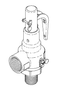 Safety Valve (45 Psi) Replacement OEM Part #61301601576