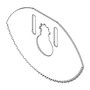 Cast Cutter Blade (tin) Replacement OEM Part #940-35