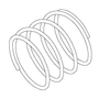 Spring Replacement OEM Part #(OEM Part # Not Available)