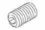 Socket Head Set Screw Replacement OEM Part #(OEM Part # Not Available)