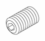Socket Head Set Screw Replacement OEM Part #(OEM Part # Not Available)