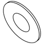#10 Flat Washer Replacement OEM Part #(OEM Part # Not Available)