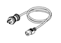 Hospital Grade Power Cord (13a @ 125vac, 18 Ft ) Replacement OEM Part #(OEM Part # Not Available)