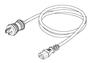 Hospital Grade Power Cord (15a @ 125vac, 10 Ft ) Replacement OEM Part #17 AZ 100