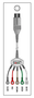Patient Cable 5 Lead Fixed Snap Replacement OEM Part #(OEM Part # Not Available)