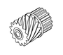 Drive Gear Replacement OEM Part #303-0015P1