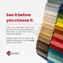 Request a color chart.