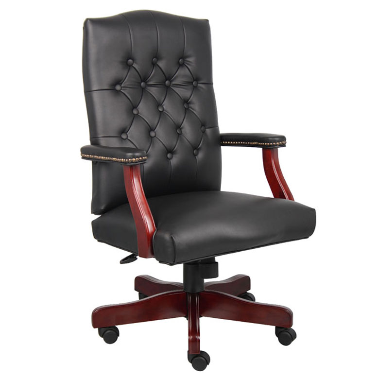 Boss Office B7106 Executive Pillow Top Mid Back Chair