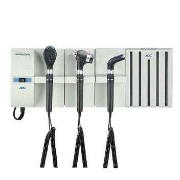 ADC Adstation 56802-6 3.5V Wall PMV Otoscope/Coax Plus Ophthalmoscope/Throat Illuminator Diagnostic Set
