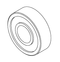 Front Bearing Replacement OEM Part #(OEM Part # Not Available)