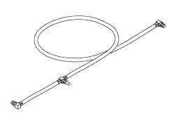 Power Hose Replacement OEM Part #002-0096-00