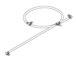 Power Hose Replacement OEM Part #002-0004-00