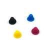 4 Color Silicone Plugs for HP & Canon Sponge/Spongeless Covers (AS-PlUG-SP4)