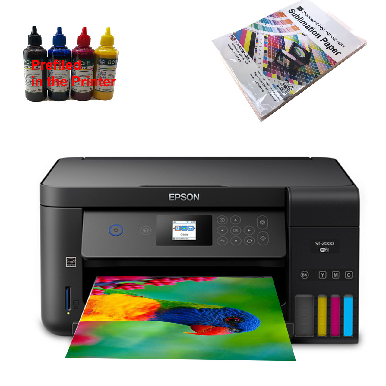 How and When to Refill Epson EcoTank with Sublimation Ink {Complete and  EASY Guide} 