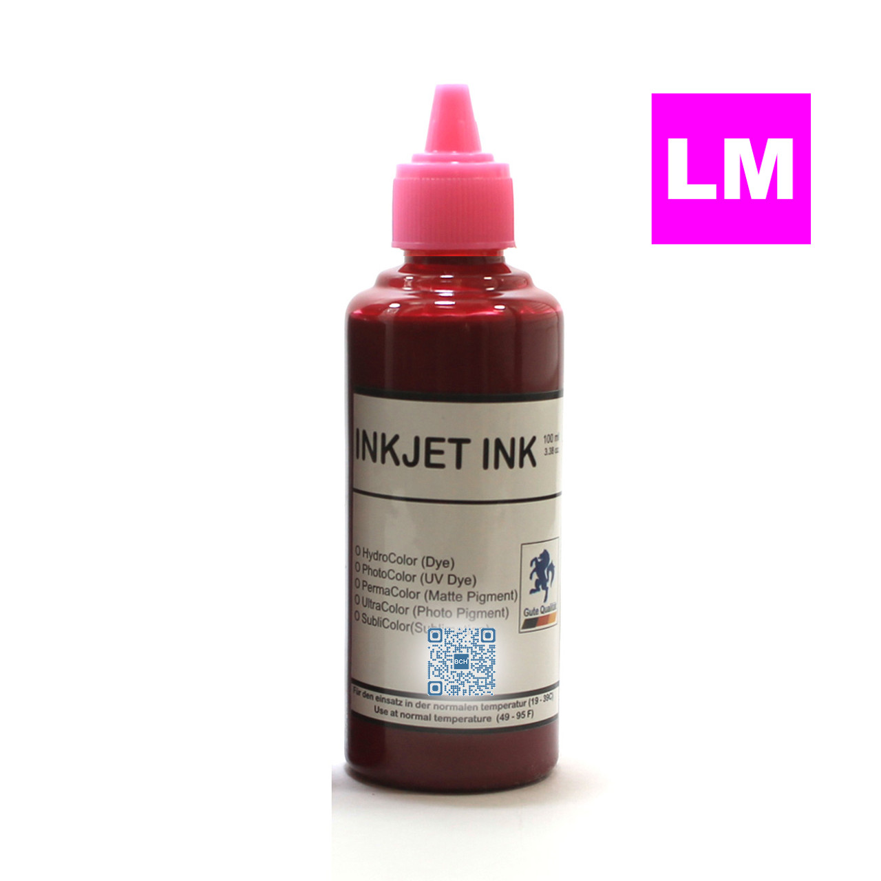 Standard 100 ml Light Magenta Sublimation Ink for Epson (IS100LM-CE)