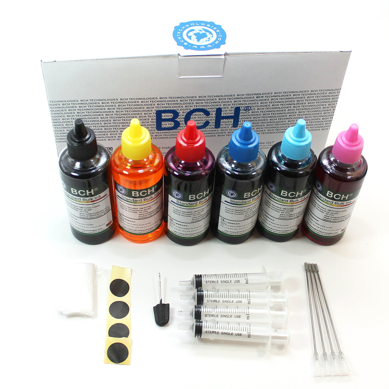 Premium 600 ml Refill Ink - (3X Pigment Black + Photo Dye CMY) KH600X-3PH