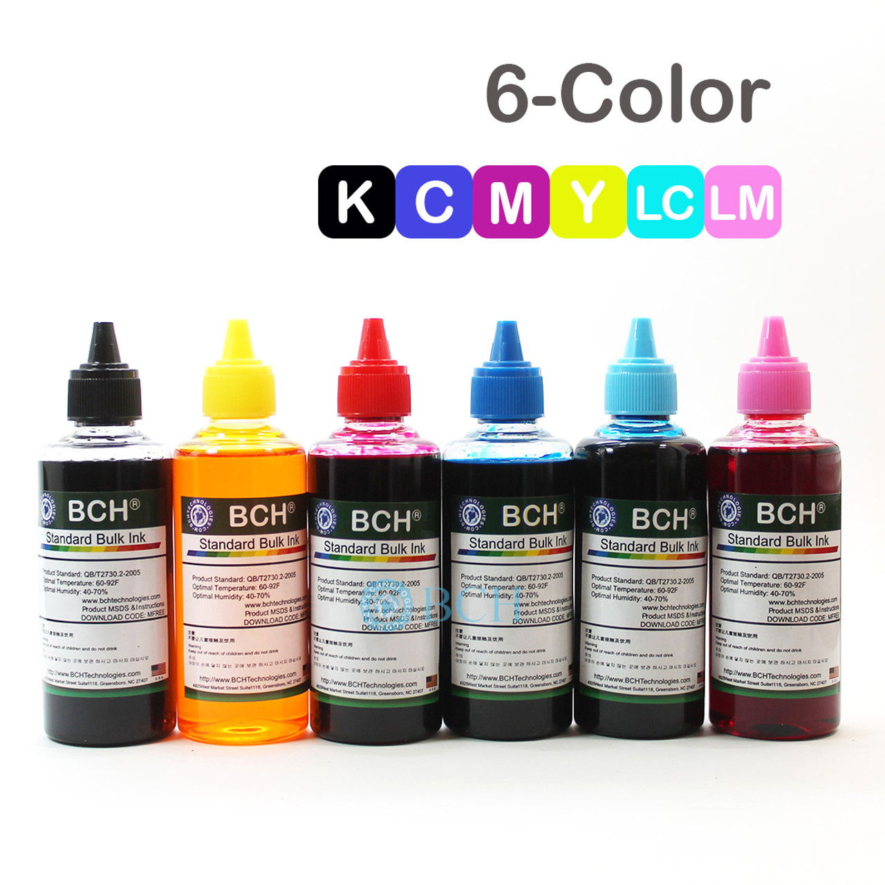 Epson 502 Color Dye Inks - 100ml