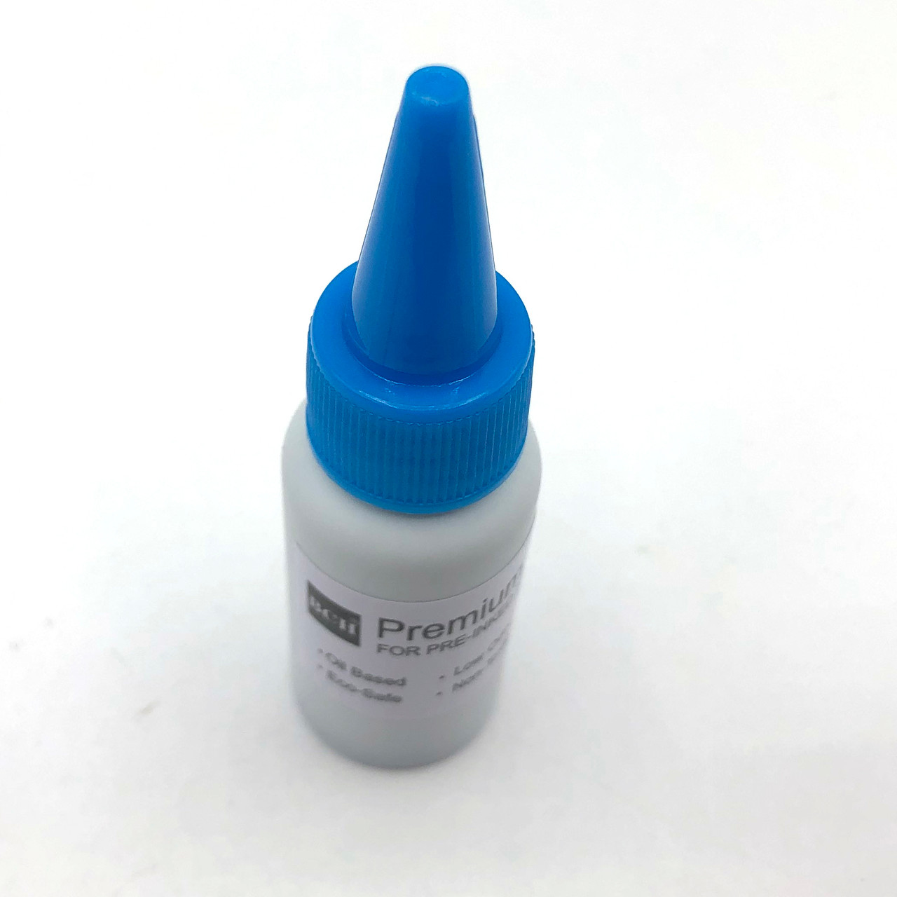 Blue Oil-Based Premium Stamp Refill Ink by BCH for Pre-Inked