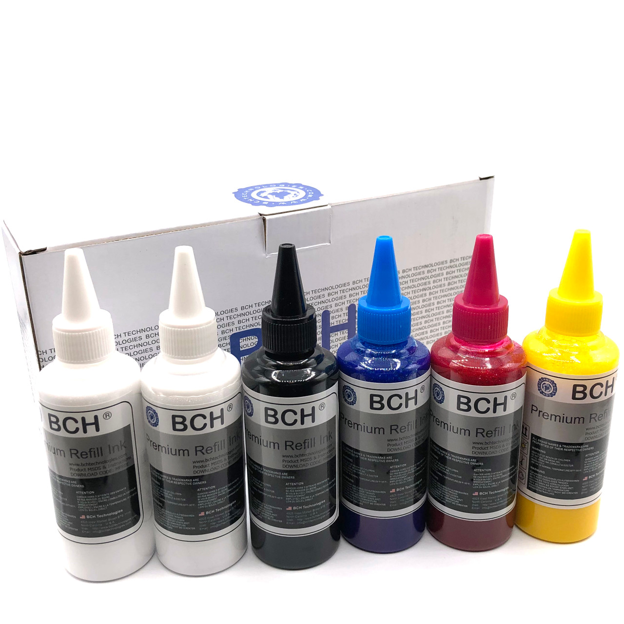 DTF Ink Direct to Film 5 Colors 100ml for Epson, Epson Print Head