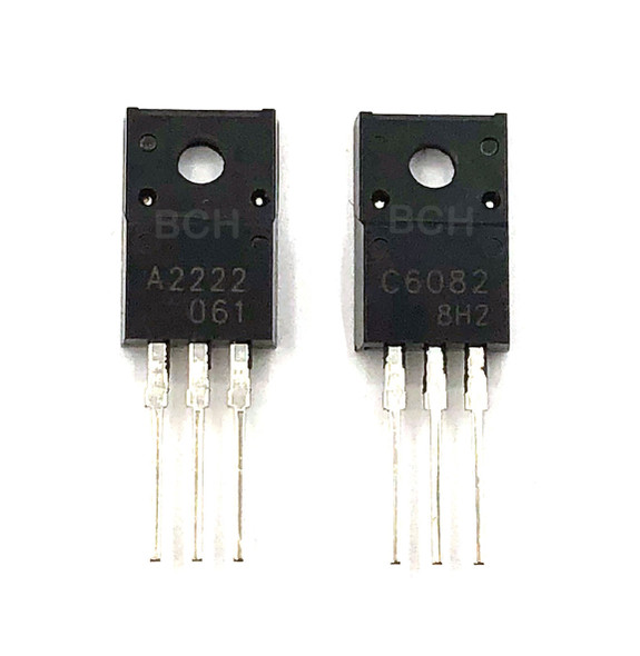 Transistor Pair C6082 (2SC6082) and A2222 (2SA2222) for Epson EcoTank & WorkForce