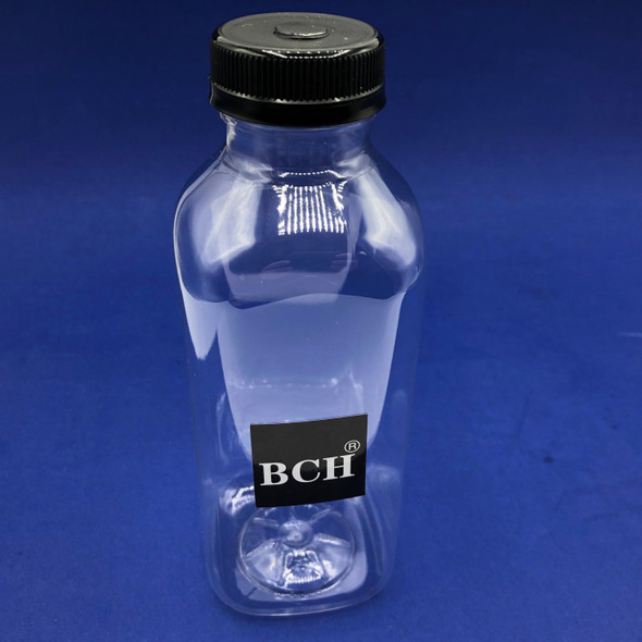 Extra Large Open Top 500 ml Clear PETE Bottle for Waste Tank